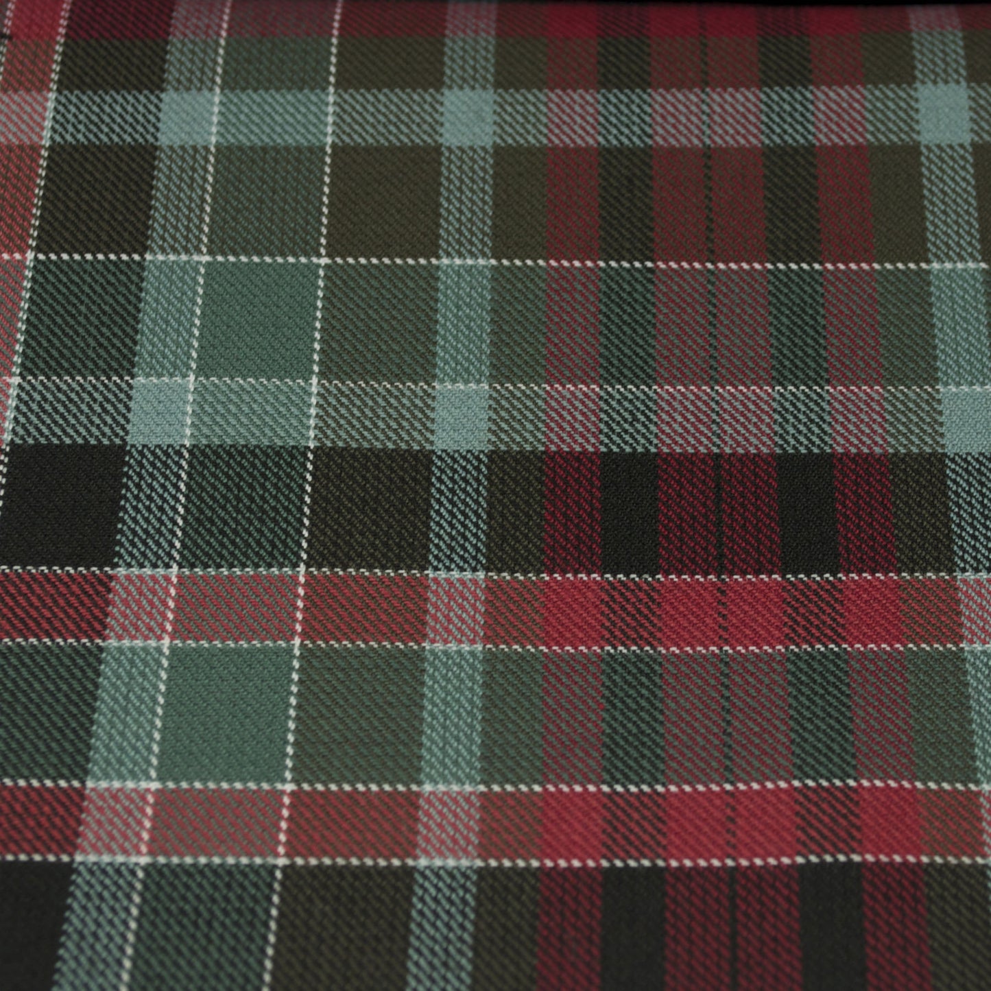 Tartan Fabric - Gordon - Red