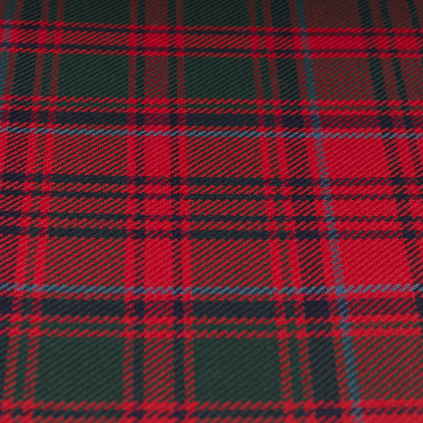 Tartan Fabric - Grant - Modern - Red