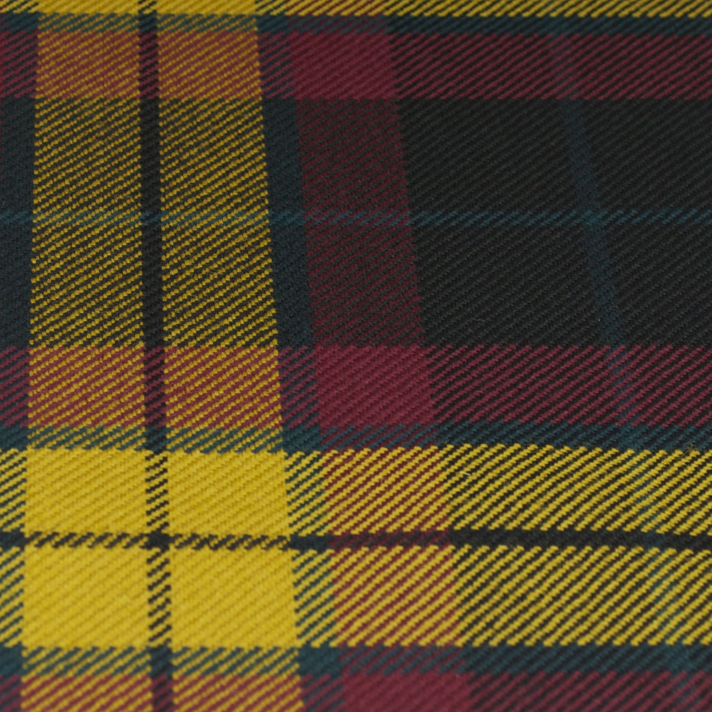 Tartan Fabric - MacMillan - Modern - Black