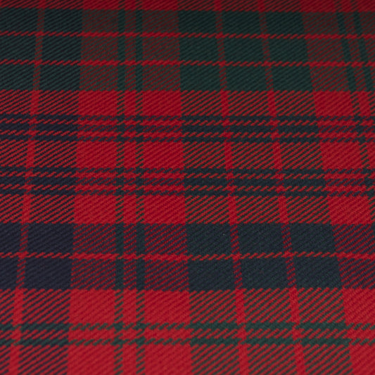Tartan Fabric - Ross - Modern - Red