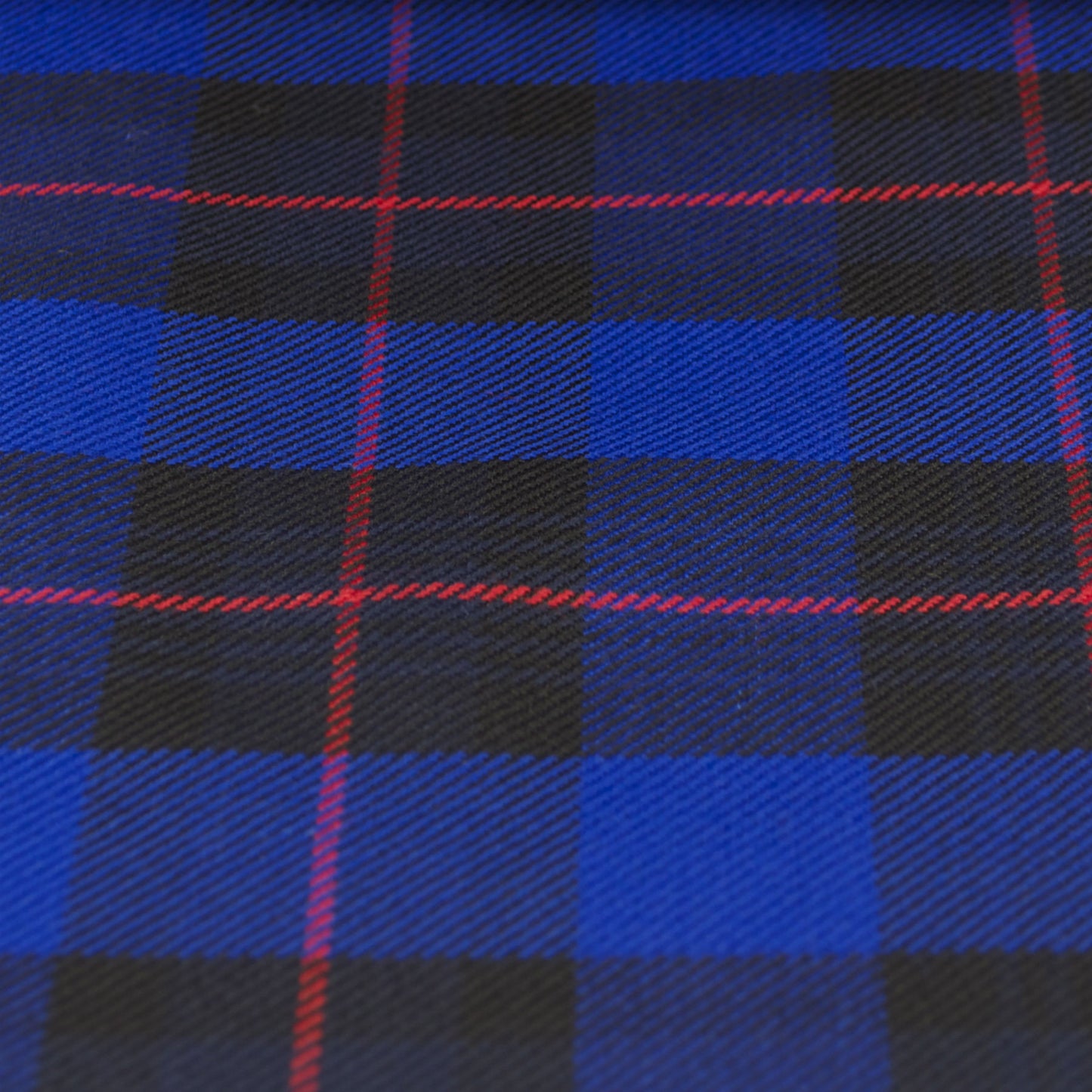 Tartan Fabric - Strath - Blue