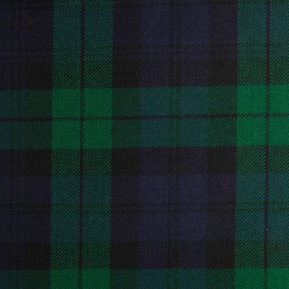 Black Watch Modern - Tartan Fabric - Limited Cut Piece (2 Metres) - Single Width (75CM)