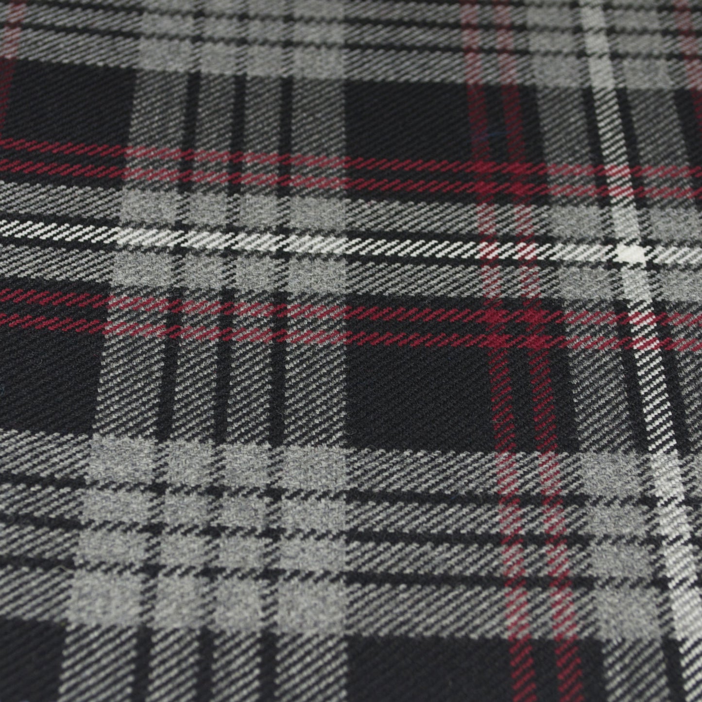 Tartan Fabric - Auld Lang Syne - Grey