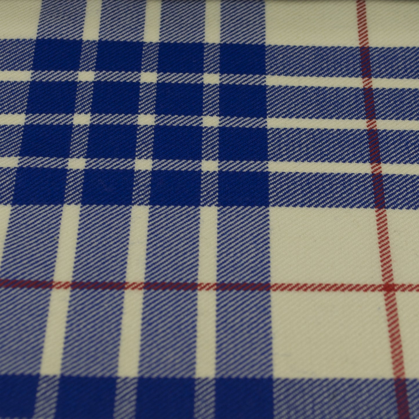 Tartan Fabric - Buchanan - Dress - Blue