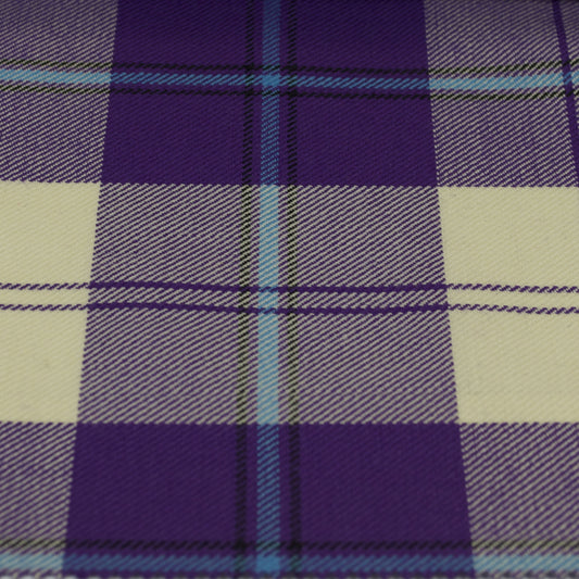 Tartan Fabric - Cunningham - Dress - Purple