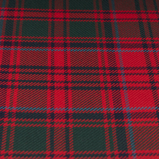 Tartan Fabric - Grant - Modern - Red