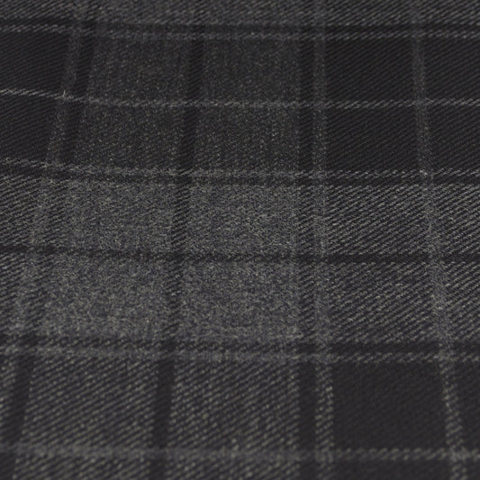Tartan Fabric - Grey Highlander