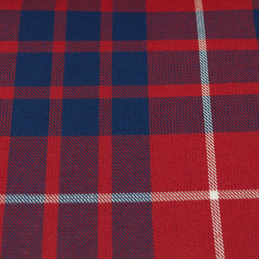 Tartan Fabric - Hamilton - Red