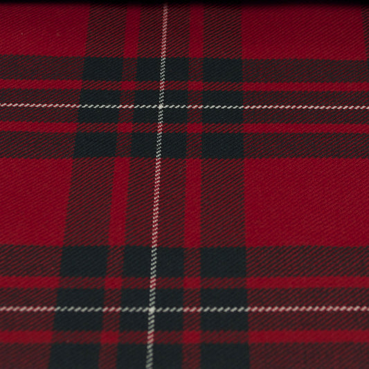 Tartan Fabric - MacGregor - Modern - Red