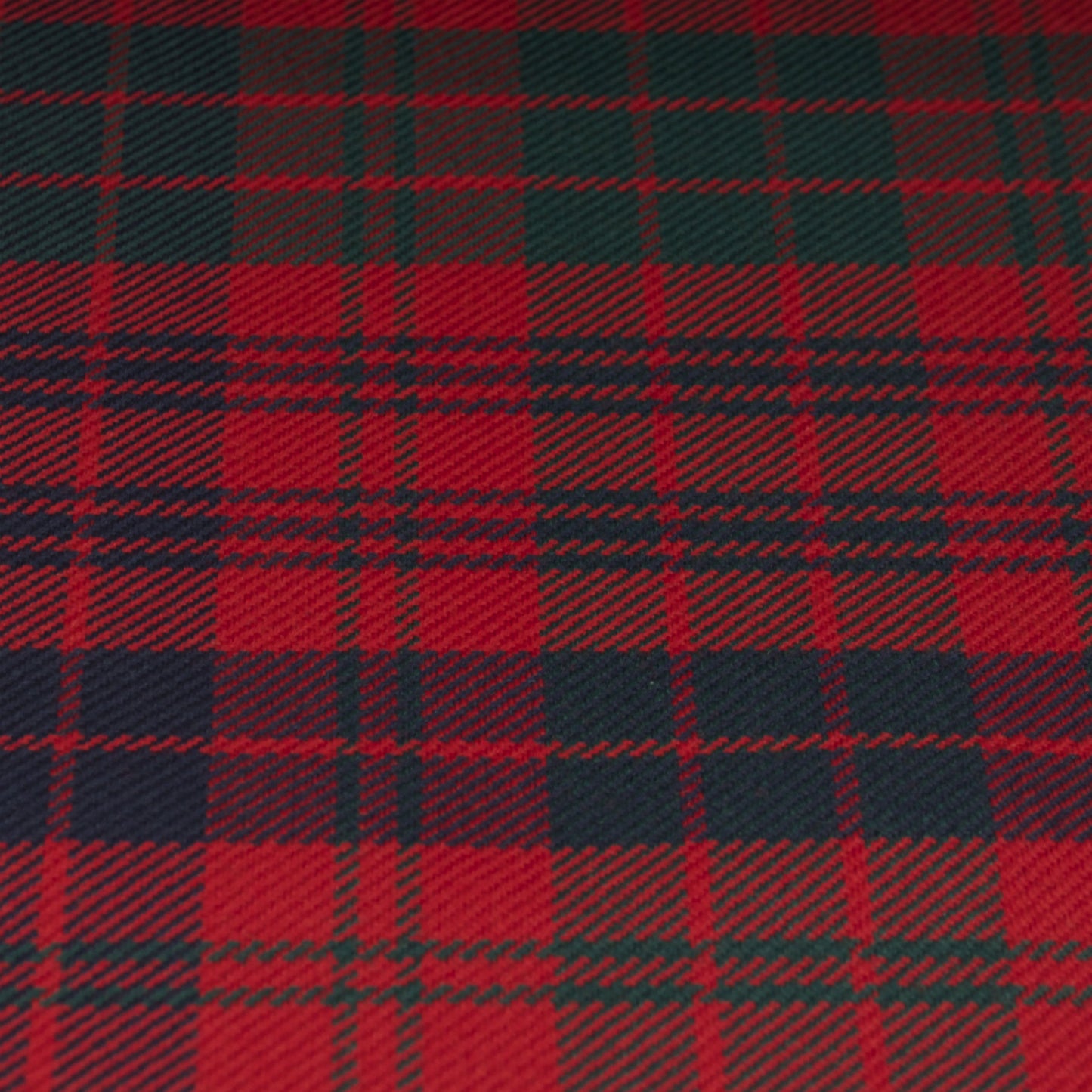 Tartan Fabric - Ross - Modern - Red