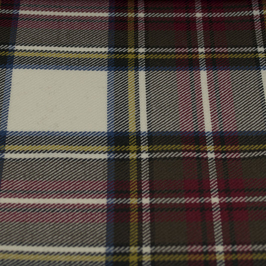 Tartan Fabric - Stewart - Dress - Muted