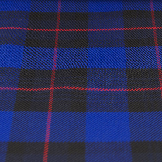 Tartan Fabric - Strath - Blue